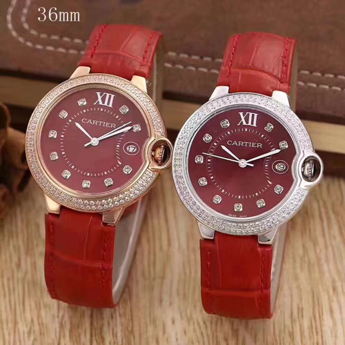 カルティエ時計正面デザイン